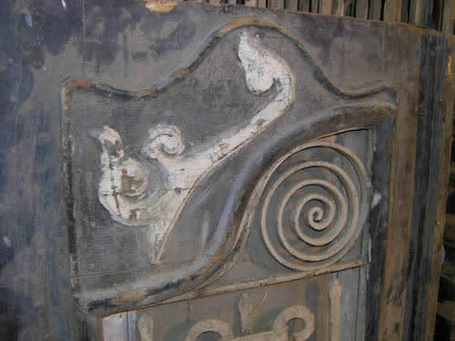 Antique door detail