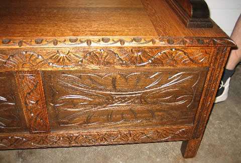 Detail image of antique furniture