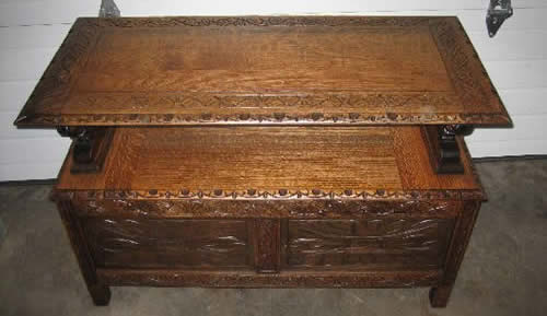 Detail image of antique furniture