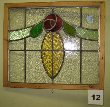 Antique stained glass