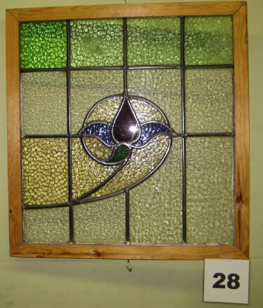 Antique stained glass