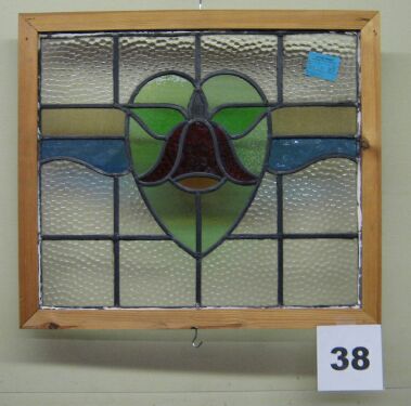 Antique stained glass