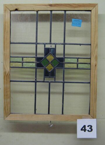 Antique stained glass