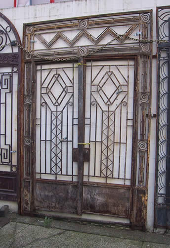 Wrought iron panel