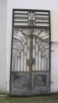 Antique iron gates