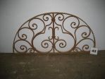Iron transoms and arches