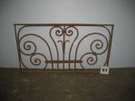 Iron transoms and arches