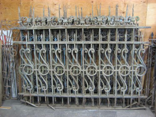 Wrought iron gates