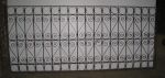 New wrought iron panel