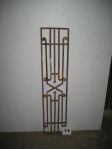 Iron window grate / panel
