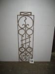 Iron window grate / panel