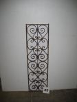 Iron window grate / panel