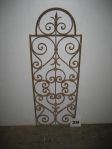 Iron window grate / panel