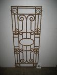 Iron window grate / panel