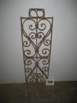 Iron window grate / panel