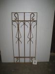 Iron window grate / panel