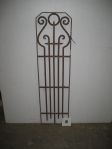 Iron window grate / panel