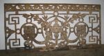 Assorted wrought iron misc.