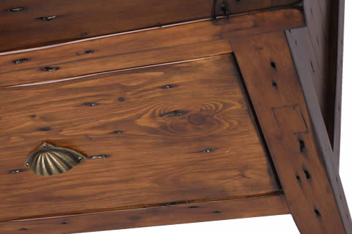Salvaged Wood Lamp Table