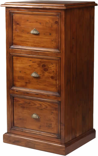 Salvaged Wood Filing Cabinet