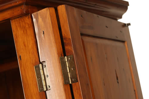 Detail of Salvaged Wood Wardrobe