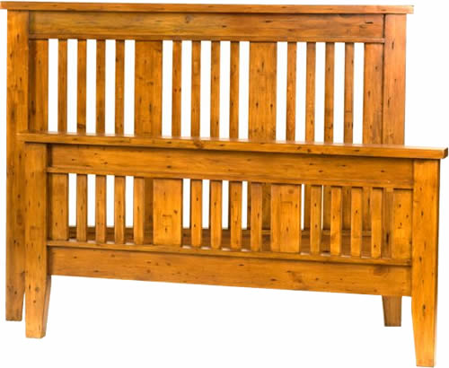 Reclaimed wood Queen Bed