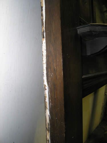 Detail of Antique Fireplace Mantel