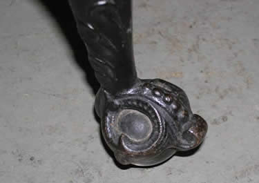 Detail image of antique furniture item