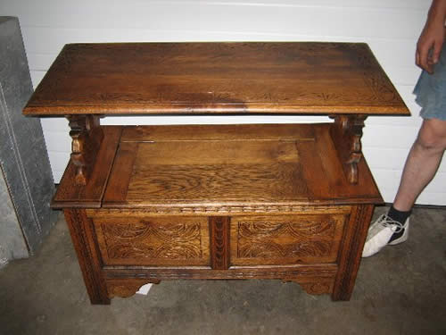 Detail image of antique furniture