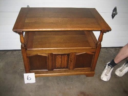 Detail image of antique furniture