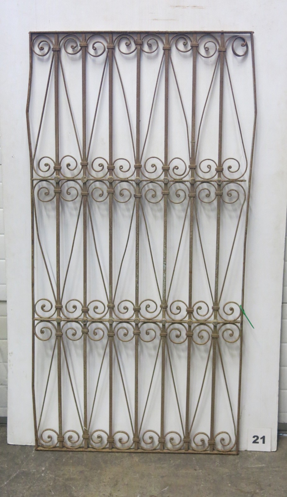 Wrought iron panel