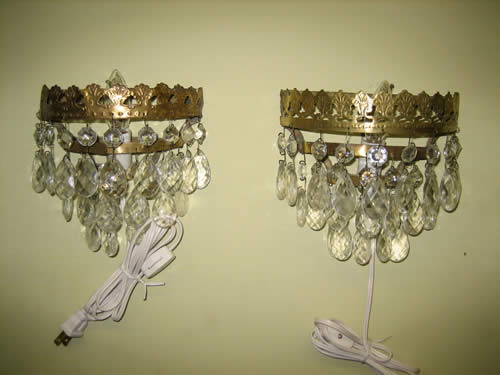 Antique wall sconces & fixtures