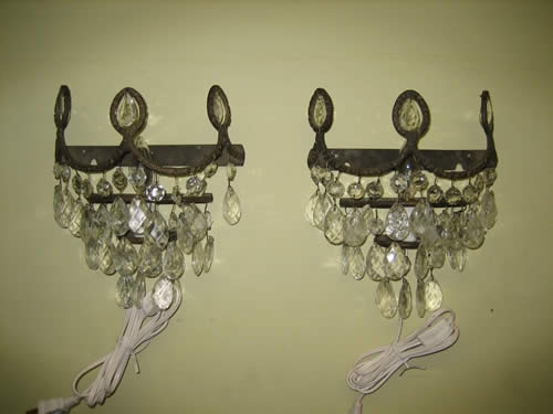 Antique wall sconces & fixtures