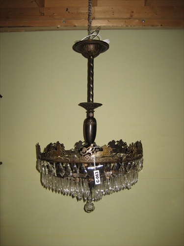 Antique chandelier fixtures