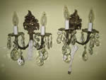 Antique wall sconces & fixtures for sale