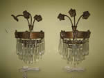 Antique wall sconces & fixtures for sale