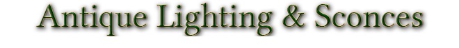 Antique Lighting - Antiques Direct Worldwide